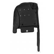 Коврики в салон+багажник для Infiniti FX35 (2008-2013) из экокожи с текстилем, черный/шов черный LUX
