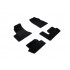 Ворсовые коврики LUX для Citroen C4 Picasso (2007-2022)
