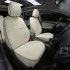 Чехлы на сиденья из экокожи для Volkswagen Jetta 7 (2018-2023) Origin/Respect, Белый/Белый, Автопилот