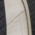 Чехлы на сиденья из экокожи ромб для Skoda Yeti (2009-2018) спинки одинаковые, Белый/Черный, Автопилот