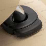 Чехлы на сиденья из алькантары ромб для Mazda CX-30 (2019-2023), Бежевый/Бежевый, Автопилот