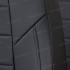 Чехлы на сиденья из экокожи для Toyota Land Cruiser 100 (1998-2007), Черный/Черный, Автопилот