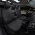 Чехлы на сиденья из экокожи ромб для Ford Transit 9 мест (2014-2023), Черный/Черный, Автопилот