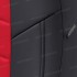 Чехлы на сиденья из алькантары для Chery Tiggo 8 Pro (2021-2023), Черный/Красный, Автопилот