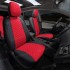 Чехлы на сиденья из алькантары ромб для Volkswagen Passat B6 седан (2005-2011) SportLine/ComfortLine, Черный/Красный, Автопилот