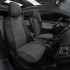 Чехлы на сиденья из алькантары для Nissan Almera 3 G15 (2013-2018) 40/60, Черный/Серый, Автопилот