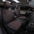 Чехлы на сиденья из экокожи для Toyota Land Cruiser 105 (1998-2007), Черный/Шоколад, Автопилот