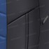 Чехлы на сиденья из алькантары для Hyundai i30 хэтчбек, универсал (2012-2016), Черный/Синий, Автопилот