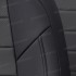 Чехлы на сиденья из экокожи для Volkswagen Jetta 6 (2011-2018), Черный/Темно-серый, Автопилот