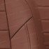 Чехлы на сиденья из экокожи для Nissan Terrano (2014-2017) 40/60 с AirBag, Коричневый/Коричневый, Автопилот