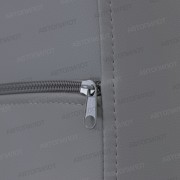 Чехлы на сиденья из экокожи для MINI Cooper S (F56) 3 двери (2013-2023), Серый/Серый, Автопилот