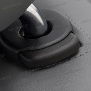 Чехлы на сиденья из экокожи ромб для Hyundai Creta 1 (2016-2021), Серый/Серый, Автопилот