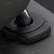 Чехлы на сиденья из экокожи для Lifan X60 1 (2012-2018), Темно-серый/Темно-серый, Автопилот