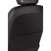 Чехлы на сиденья Kia Rio 4 X (2020-2021) MAXIMAL ROMB Экокожа, черный/шов синий