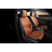 Накидки из велюра с экокожей на передние сиденья "MONACO"  для Lexus 