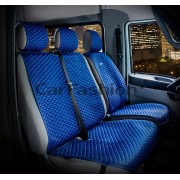 Накидки на передние сиденья 2+1 "PALERMO VAN"  для Chevrolet Colorado II (2011-2022) 
